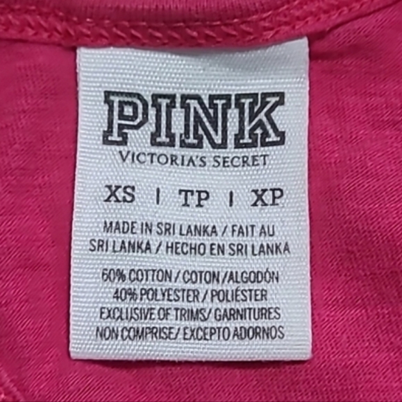 WOMEN'S XS PINK TANK TOP - Picture 3 of 5